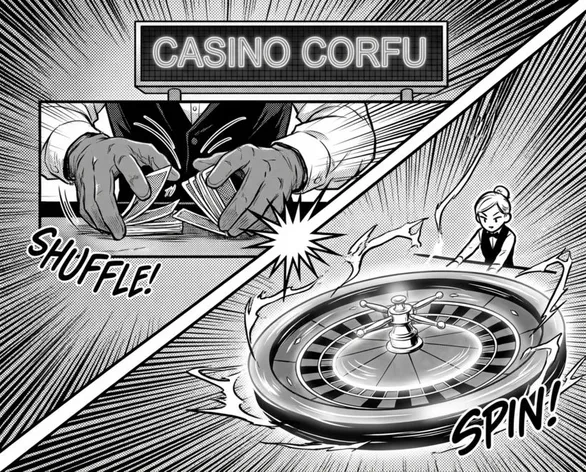 Casino Corfu: Ζωντανά παιχνίδια με πραγματικούς ντίλερ